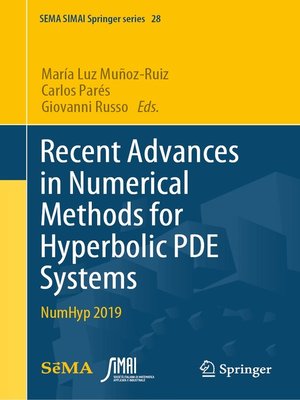cover image of Recent Advances in Numerical Methods for Hyperbolic PDE Systems